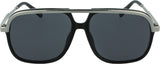 Classic Pilot Style Sunglasses | Full Metal Bridge | 100% UV Protection | 1119