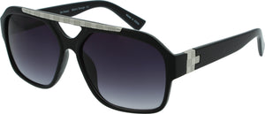 Semi Round Frame LV Style Sunglasses | Sophisticated & Sporty | 100% UV Protection | 3305
