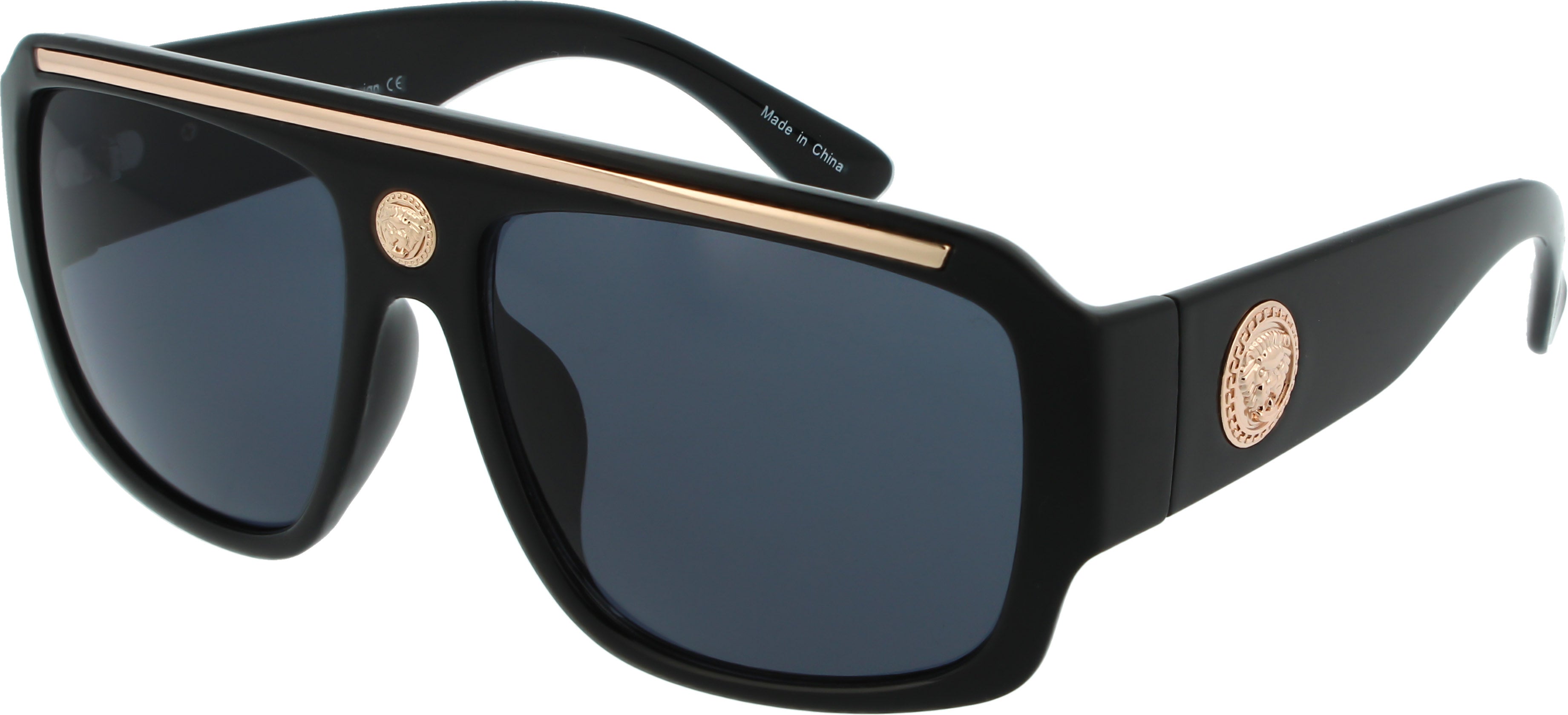 Square Frame V Look Sunglasses | 100% UV Protection | 3321