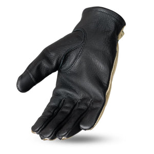 2-Toned Roper Ladies Leather Gloves - FrankyFashion.com