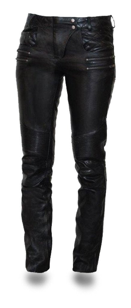 Vixen - Women's Leather Pants - Franky Fashion