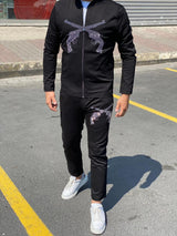 Men's Jogging Suit European Slim Fit | GUNSBK - FrankyFashion.com