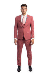 Men's 3 Piece Ultra Slim Fit Executive Suit | Classy Business | M255US