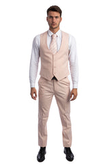 Men's 3 Piece Ultra Slim Fit Executive Suit | Classy Business | M255US
