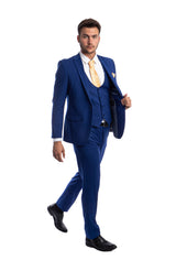 Men's 3 Piece Ultra Slim Fit Executive Suit | Classy Business | M255US