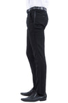Black Zegarie Tuxedo Dress Pants MPTZ117-01
