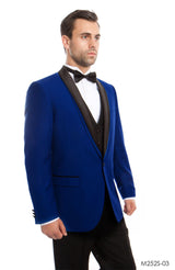 Shawl Collar 3-PC Tuxedo Slim Fit Prom Tuxedos