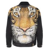 Tiger Threads Denim Jacket - CENTURY PENTHOUSE BLACK/GOLD | PJJ600 PROMO