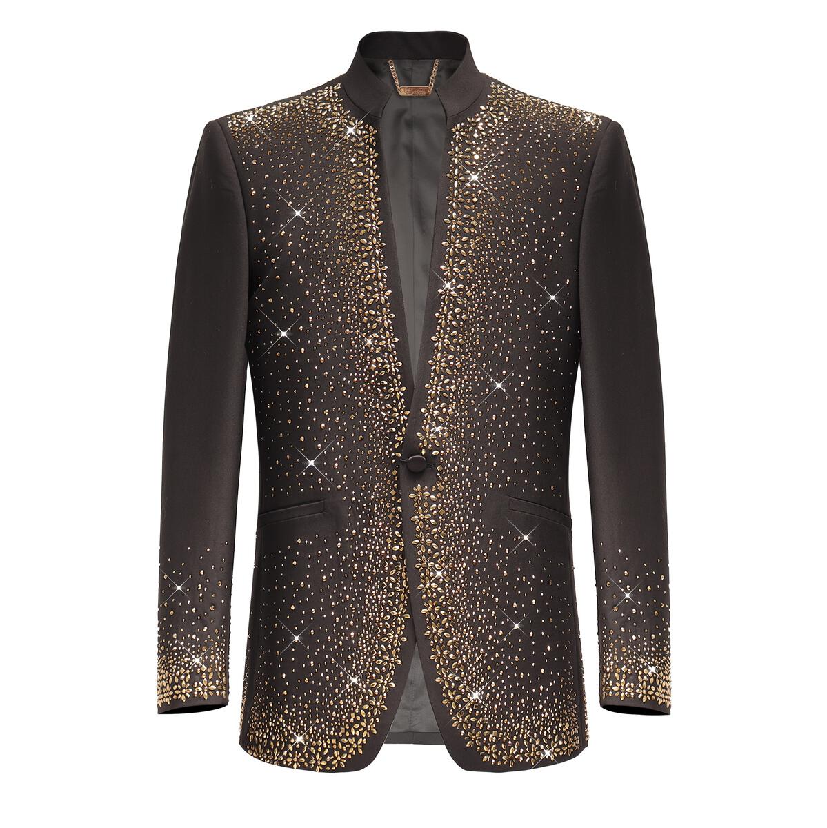 Bright Lights Blazer BLACK/GOLD | SB409 PROMO