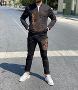 Men's Jogging Suit European Slim Fit | SKLTBK1 - FrankyFashion.com