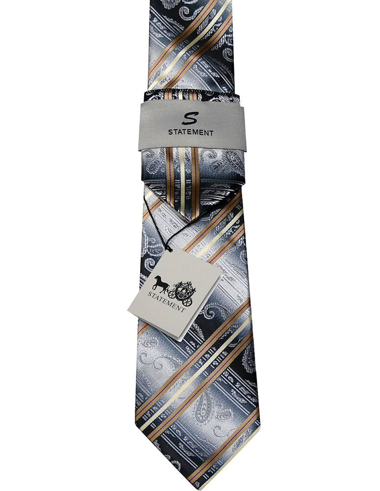 Men's Classic Tie And Handkerchief | T236-3
