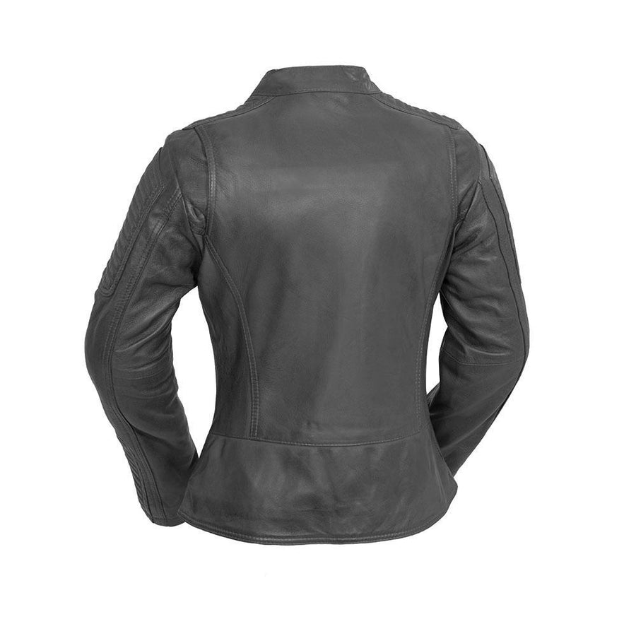 Zena - Women's Leather Jacket - FrankyFashion.com