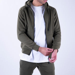 Men's Hoodie Sweater Zip-up Basic Fashion | ZICO-26