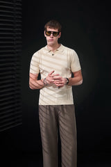 LuxeKnit Polo IVORY