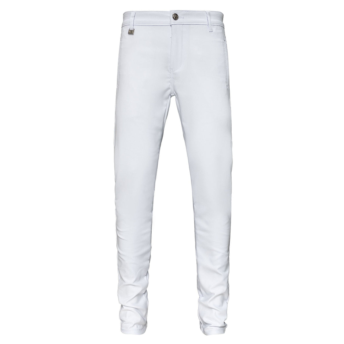 Barocco Titan Slim Men's Pants - White