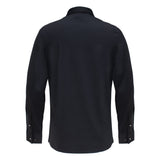 Barocco Men's Button Down Shirt Time Out BLACK/GOLD | B309