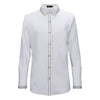 No Limits Button-Up Shirt - WHITE/GUN