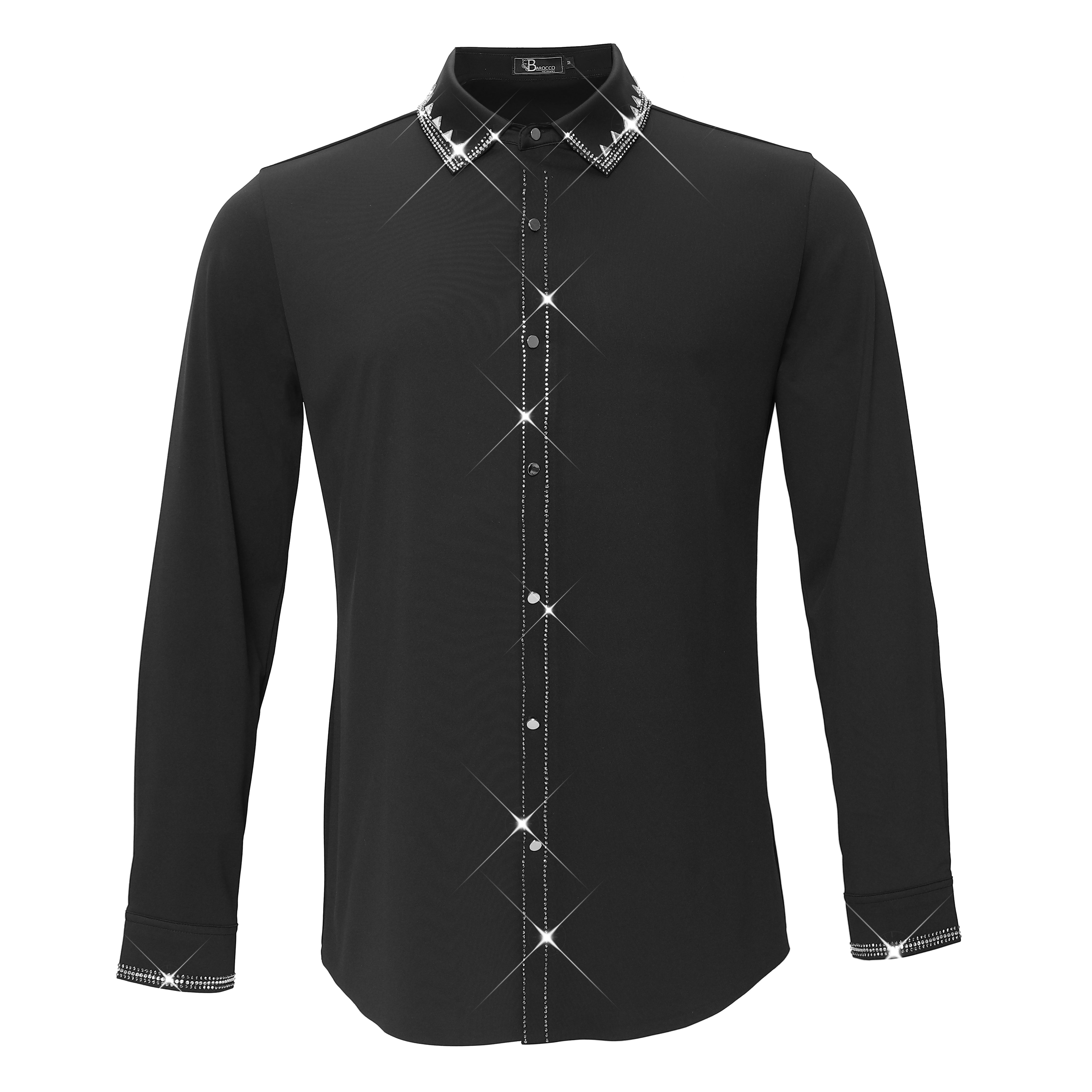 No Limits Button-Up Shirt - BLACK