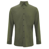Barocco City Stroll Men's 4-Way Stretch Shirt - Army