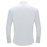 Barocco Olympic Victory Men's 4-Way Stretch Shirt - White