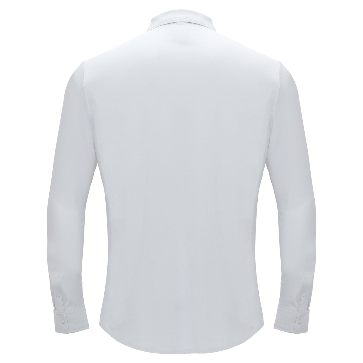Barocco Olympic Victory Men's 4-Way Stretch Shirt - White