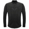 Super Nova Button-Up Shirt BLACK/GUN METAL