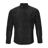Cool Confidence Button-Up Shirt BLACK