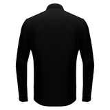 Silver Sophistication Button-Up Shirt BLACK