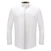 Barocco Modern Class Men's Button-Up Shirt - White