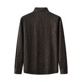 Noir Cheetah Stitchless LS Shirt BLACK