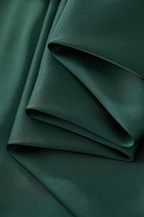 SIGNITURE SATIN STITCHLESS LS Shirt FOREST GREEN