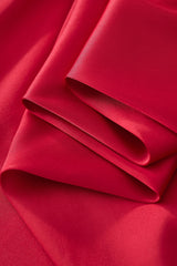 SIGNITURE SATIN STITCHLESS LS Shirt RED