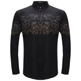 Nightfall Crest Shirt BLACK/GUN GOLD