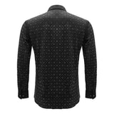 Sharp Armor Button-Up Shirt BLACK/SILVER