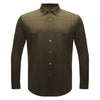 Power Flex Button-Up Shirt BROWN