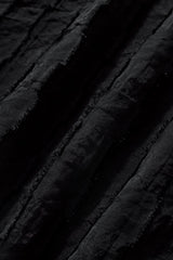 Haven Textured Long Sleeve Shirt BLACK