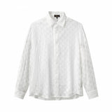 Haven Textured Long Sleeve Shirt WHITE