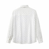 Haven Textured Long Sleeve Shirt WHITE