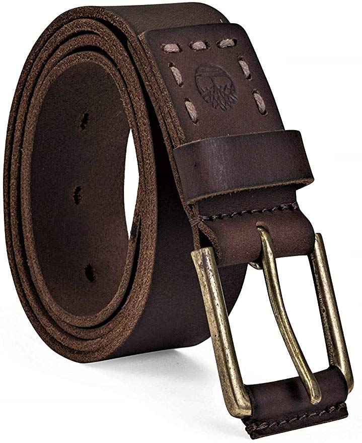 Timberland Men's Casual Distressed Genuine Leather Belt | B75392