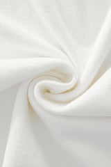 Halo Contrast Collar Knit LS WHITE