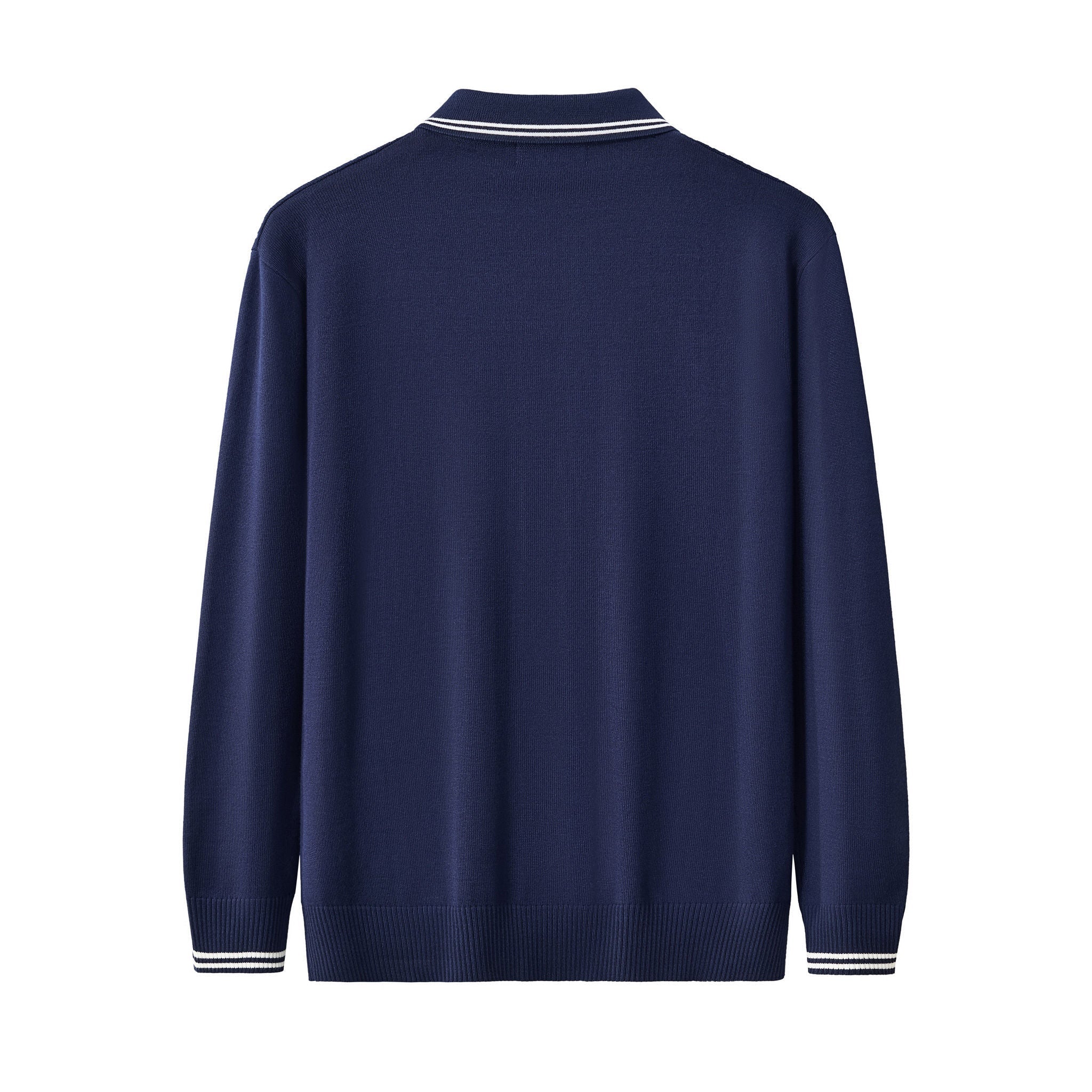 Marquee Cable Knit Cardigan LS NAVY