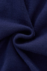 Marquee Cable Knit Cardigan LS NAVY