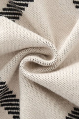Paramount Lattice Knit LS IVORY