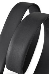 Smooth Leather Auto Buckle Belt – Gold Edition GOLD/BLACK