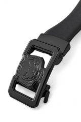 Lion Emblem Auto BKL Belt – Blackout Ed. BLACK/BLACK