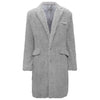 Teddy Comfort Long Coat GREY