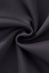 Barocco Velvet Core Men's Long Sleeve Button-Up Shirt - Dark Grey