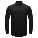 Zenith Zip Shirt BLACK