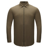 Zenith Zip Shirt KHAKI