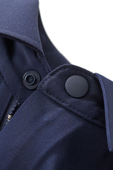 Barocco Nexus Stitchless Men's Long Sleeve Shirt - Navy